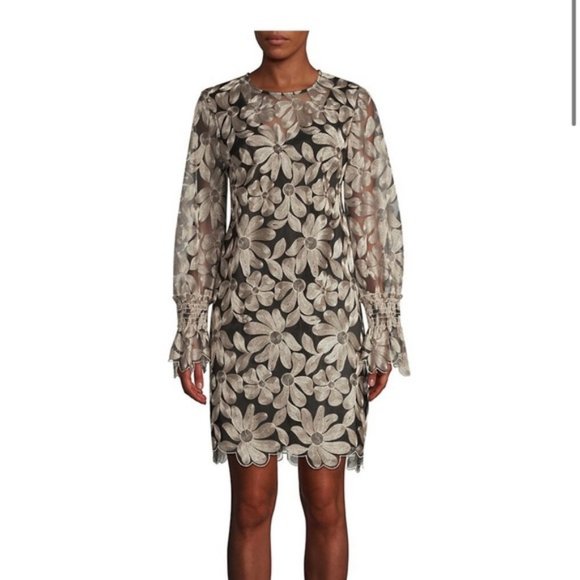 Trina Turk Dresses & Skirts - Trina Turk Wine Country Vinology Embroidery Sheath Dress Size 4 NWT